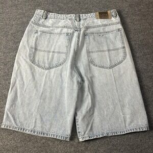 Vintage Marithe Francois Girbaud Denim Shorts Mens 38 Light Wash Baggy 90s